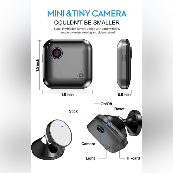 OUCAM - Spy camera smallest Spy Cam ✨ - Picture 2 of 10